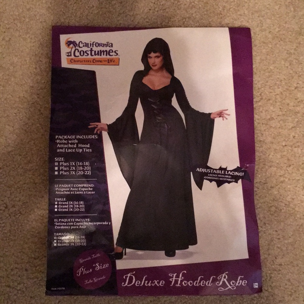 Deluxe Hooded Robe Costume